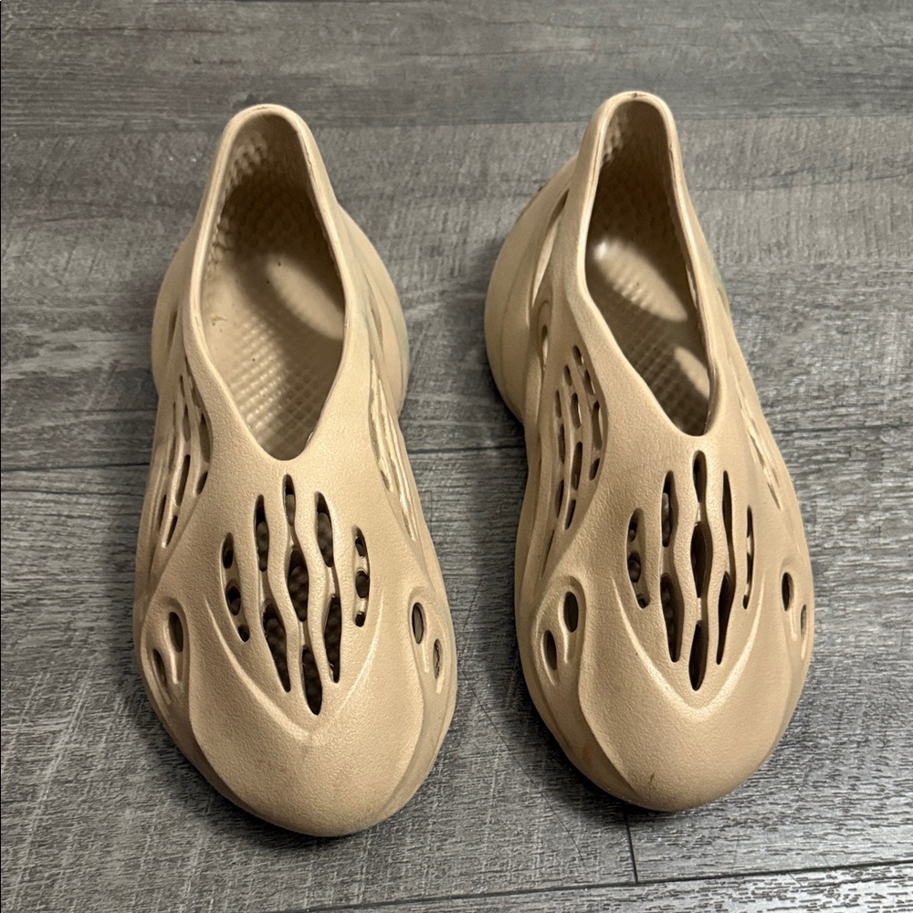 Stylish Tan Slip-On Women's Shoes Adidas Yeezy slide